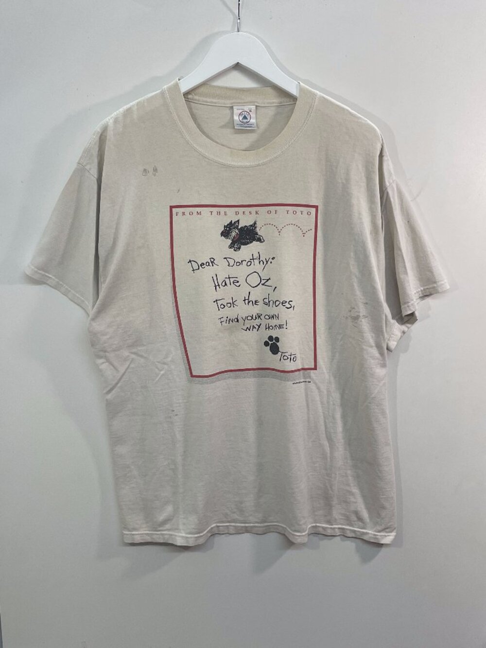2000s Wizard of Oz parody tee